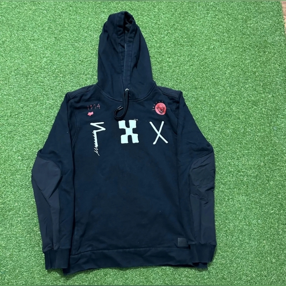 Fox Pullover Black Rare Racing Speedivision Speed Division Hoodie Large L